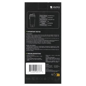 Voltrx, Gallium Electric Shaker Bottle, Hot Red, 24 oz (700 ml) Voltrx, Gallium Electric Shaker Bottle, Hot Red, 24 oz (700 ml)